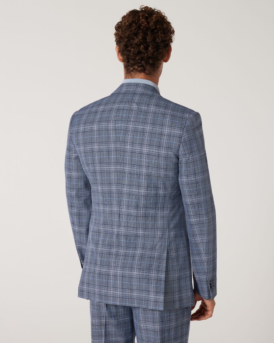 Slim Stretch Double Breasted Tailored Jacket